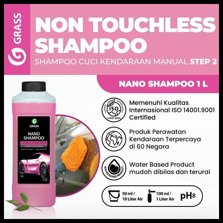 GRASS NANO SHAMPOO NON TOUCHLESS 1 LITER