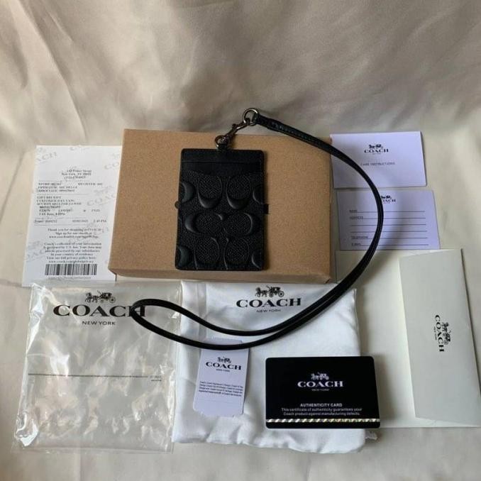 

TERBARU - Coach Lanyard Name Tag ID Card