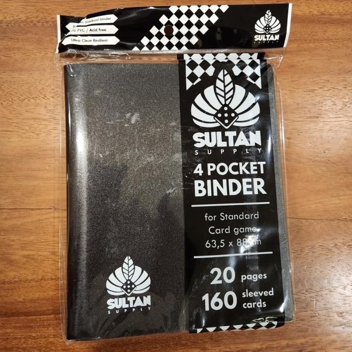 

TERLARIS - sultan supply 4 pocket binder original