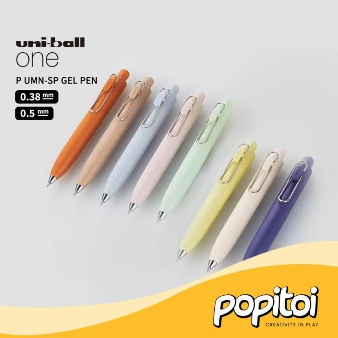 

Uniball One P Umn-Sp Gel Pen 0.38 0.5 Mm Pulpen Uni Ball Ballpoint