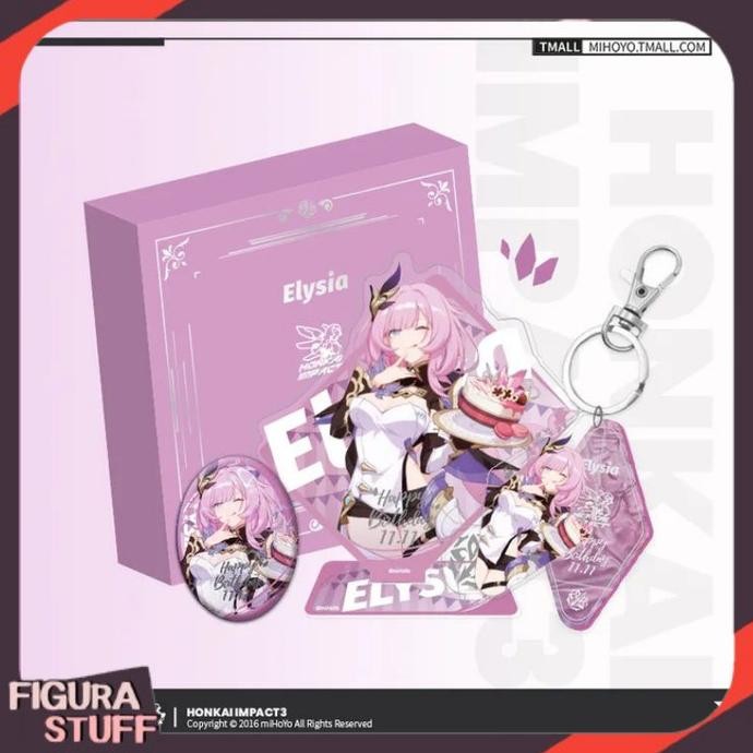 

NEW Elysia / Miss Pink Elf Birthday Box 2021 Set - Honkai Impact 3rd