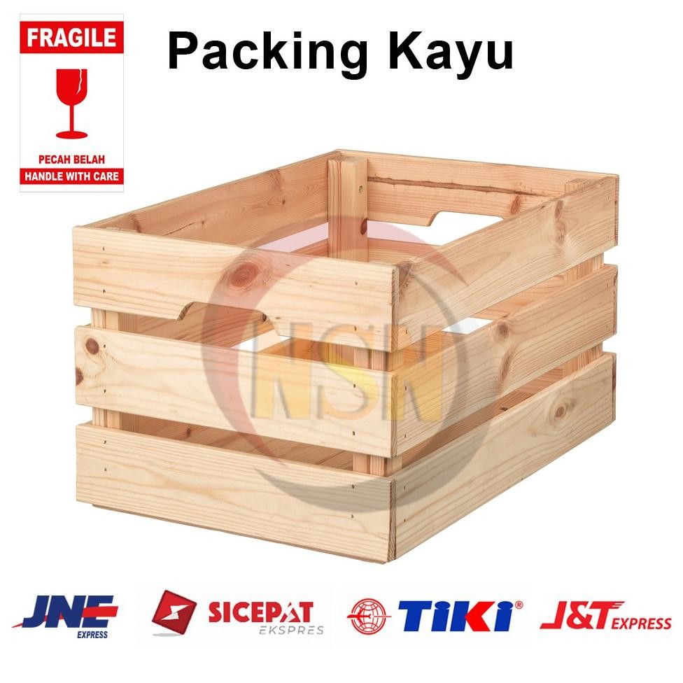 

Promo Packing Box Kayu Untuk Lcd Led Extra Bubble Wrap