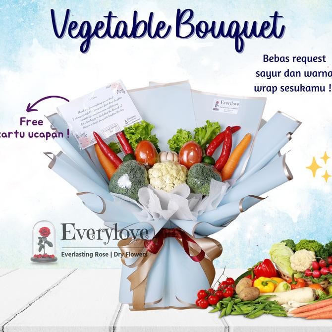 

Vegetables Bouquet I Buket sayur segar I Buket sayuran I Buket unik Terlaris