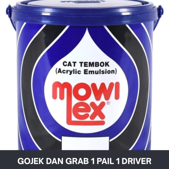 Cat Tembok Interior Mowilex Emulsion 20 liter WHITE E100
