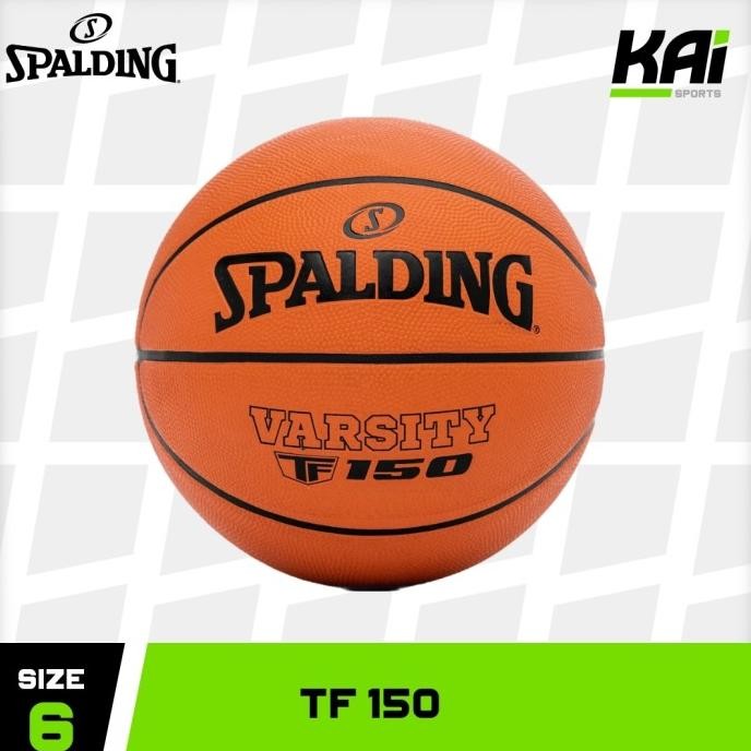 Bola Basket Spalding Tf-150 / Tf150 / Tf 150  Size 6 Rubber Outdoor Co