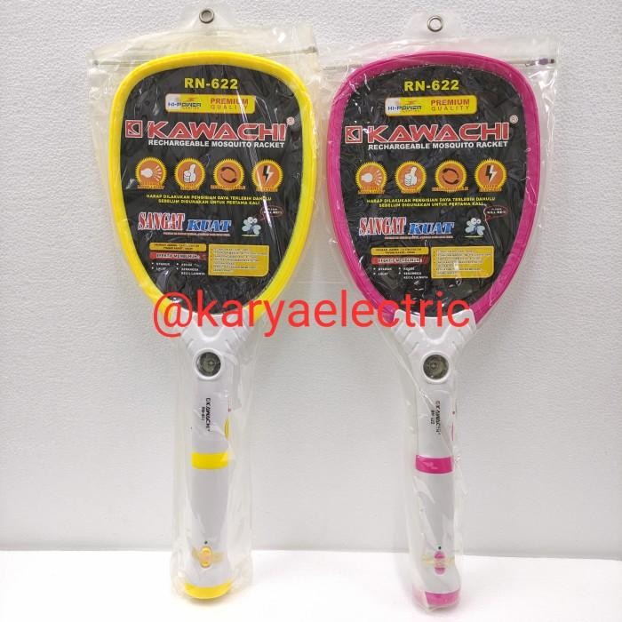 Raket Nyamuk Kawachi RN-622 ORIGINAL Setruman Nyamuk Kawachi rn-622