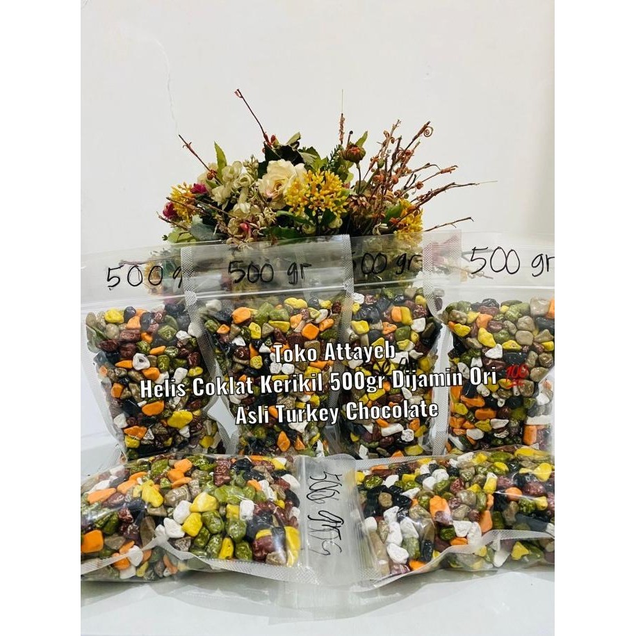 

(Good) Helis Coklat Kerikil 500gr Dijamin Ori Asli Turkey Chocolate