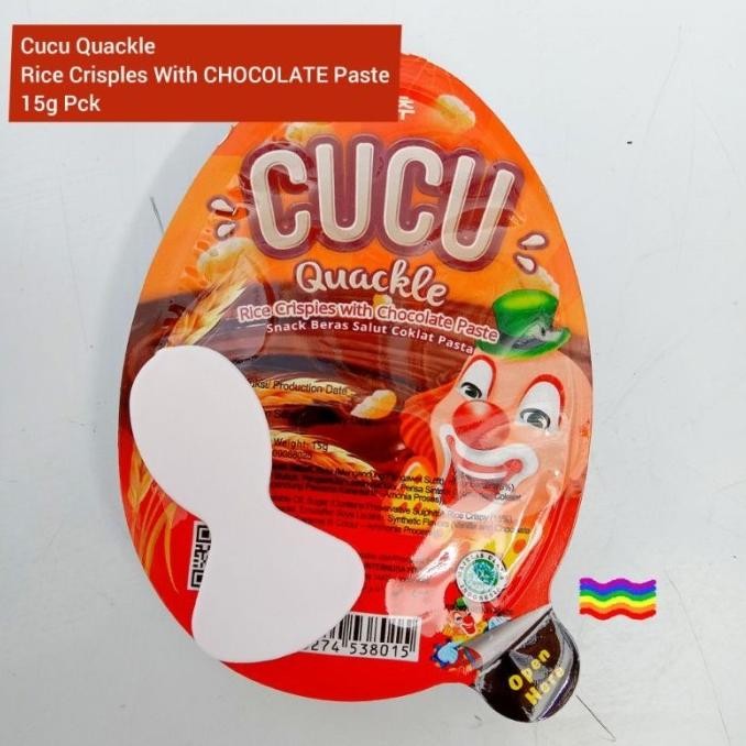 

(Good) cucu quackle coklat 24 snack sereal beras coklat salut pasta