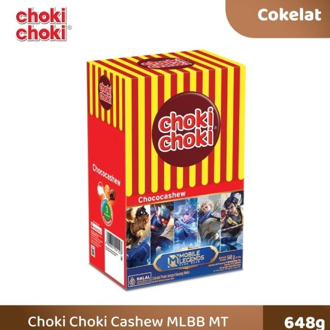 

(Good) Choki choki Chocoashew Cemilan Jadul rasa Coklat versi Tattto Ar