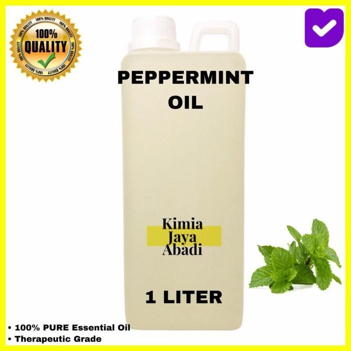 Peppermint Essential Oil / Minyak Peppermint Oil 1 Liter Asli Original Dan Terpercaya