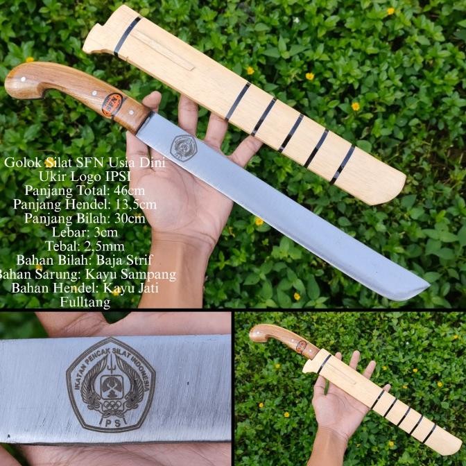 Golok Silat Ipsi Tumpul Anak Dan Remaja Co