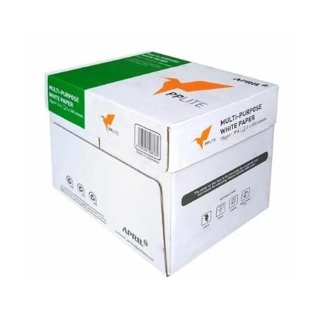 

BEBAS ONGKIR - PP Lite Kertas F4 75gr Copy 1 Box (2500 lembar) Kertas HVS promo