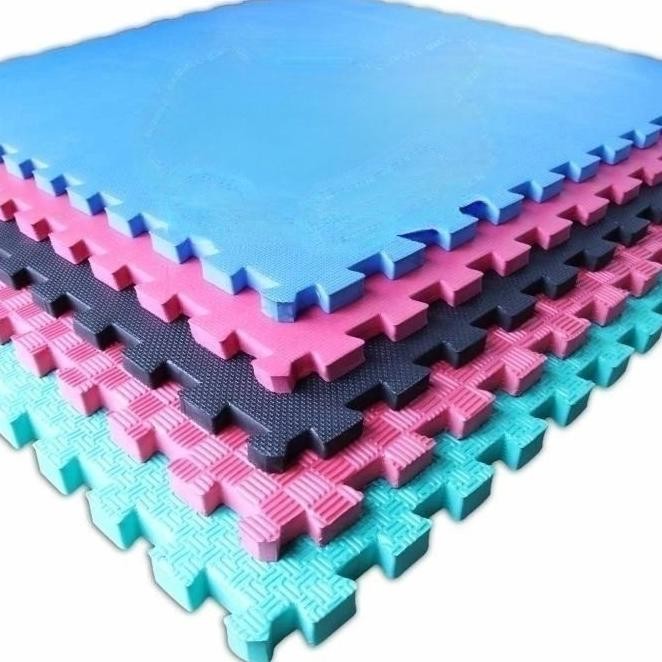 Matras Puzzle 1Mx1M Tebal 3Cm Matras Bela Diri Muaythai Silat Co
