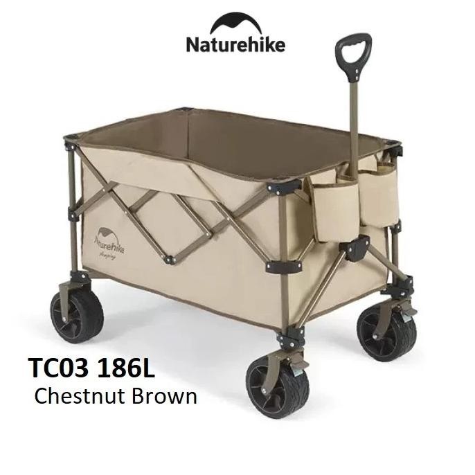 TERBARU - Troli lipat Naturehike NH20PJ009/Tabletop NH21PJ002 TC03 gerobak lipat