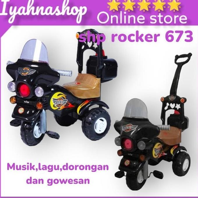 Sale Shp Rocker 673 Shp Toys Sepeda Gowes Anak Roda Tiga Pendidikan Set Hadiah Cowok Cewek Musikal