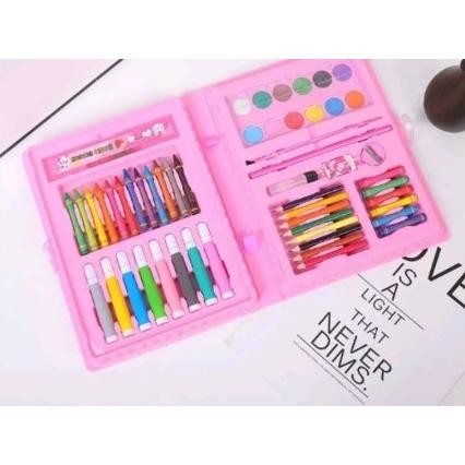 

vb-8 CRAYON SET ISI 68 PCS 86 pc / SET ALAT MELUKIS MENGGAMBAR ANAK / SET PENSIL WARNA ANAK Terlaris