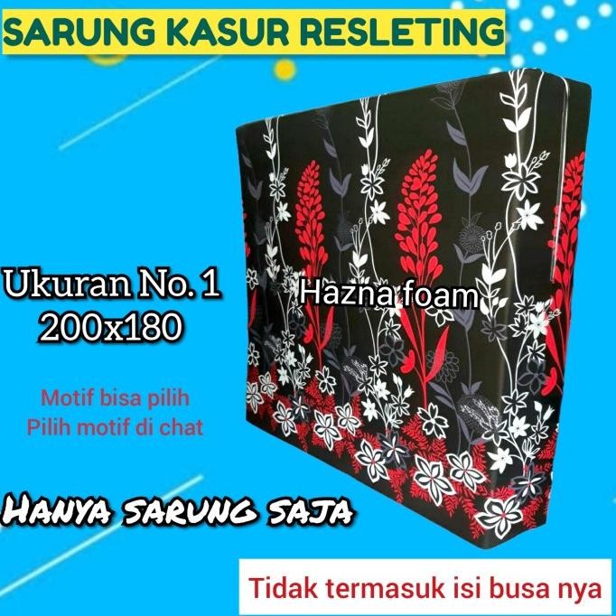SARUNG KASUR BUSA INOAC RESLETING NO.1 200X180 SEMUA KETEBALAN
