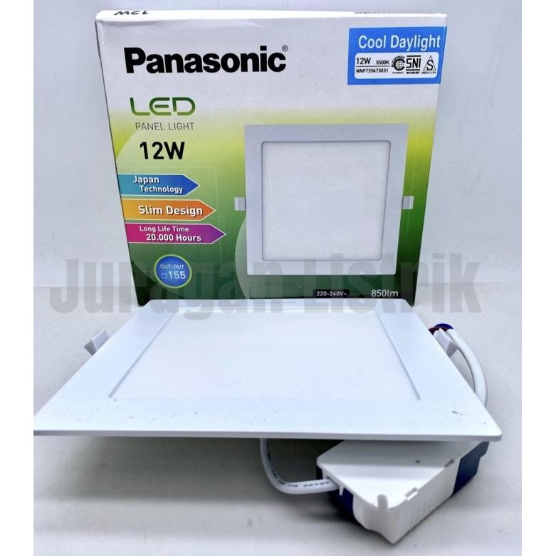 Led Downlight Panel 12W 12 W 12 Watt 12 Watt Panasonic Kotak
