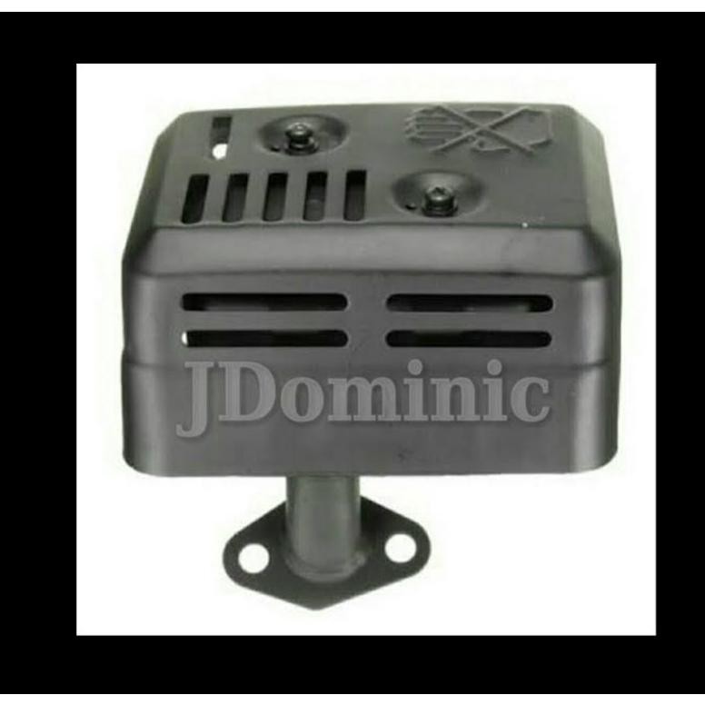 knalpot GX 160 168 200 muffler silincer mesin bensin murni gasoline engine 4 tak strokes honda shark