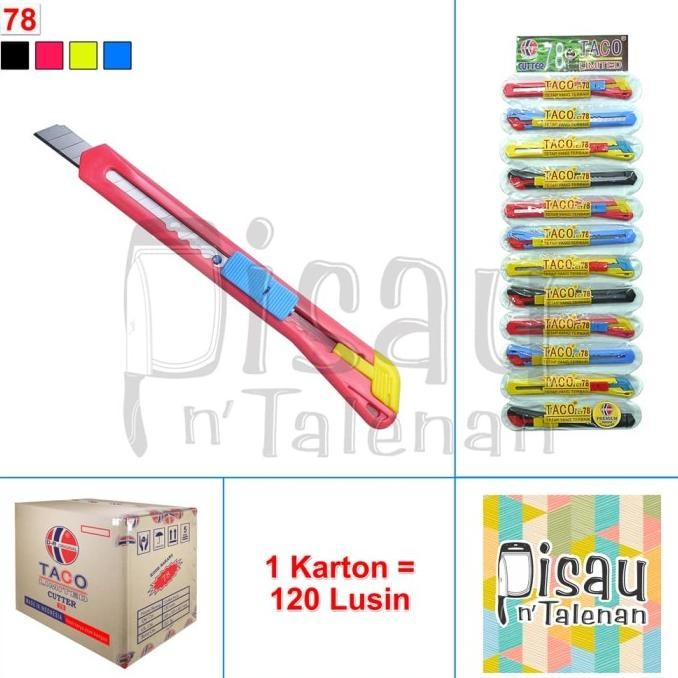

TACO 78 CUTTER KECIL (KARTON)