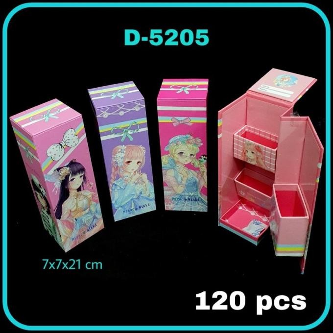 

BOS Kotak Pensil Karton Berdiri/Tempat Pensil Organizer/Pencil Case H24M