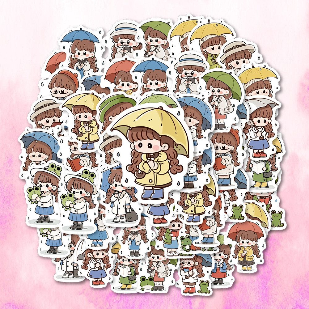 

Dekorasi Stiker Kreatif Lucu Kartun Baru