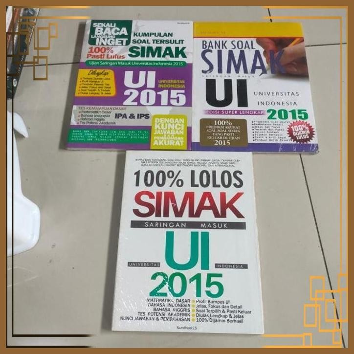[GTB] BANK SOAL SIMAK UI