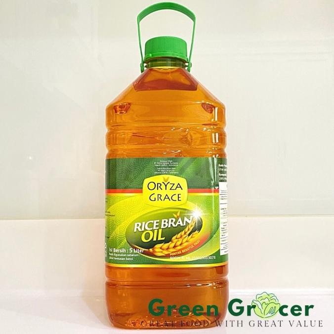 

ORYZA GRACE Rice Bran Oil 5 L / Minyak Goreng Beras bekatul 5 Litre murah