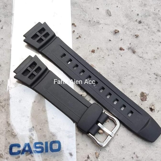STRAP TALI JAM CASIO AQS800W AQ-S800W RUBBER KARET TALIJAM murah