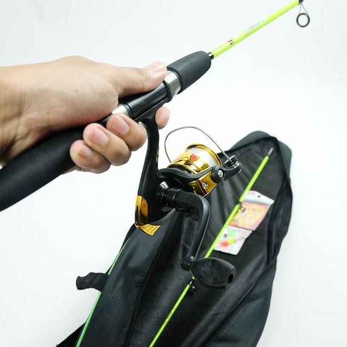 Sale 1 Set Joran Pancing Japan Style Swan Nova 17 Lbs 120 135 150 Cm Fiber Solid Lentur Bonus Tas Sh