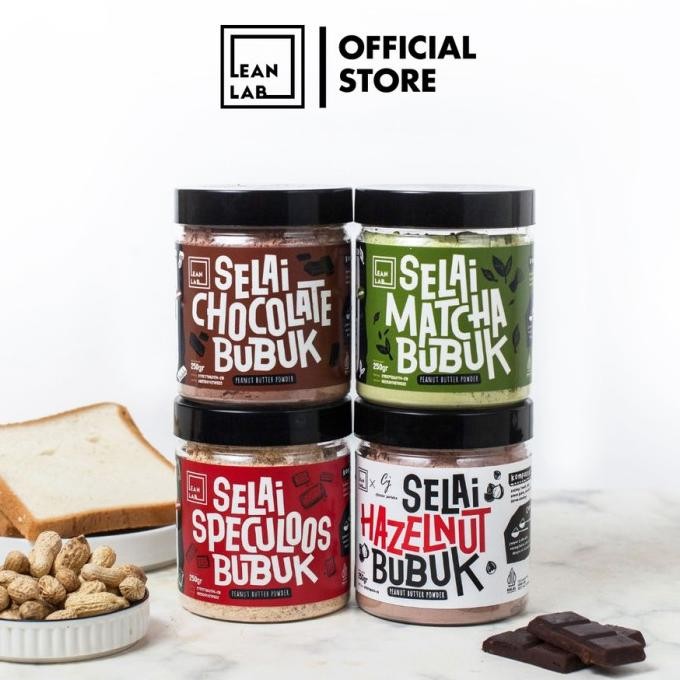 

Lean Lab 1/3 PB Peanut Butter Powder 250 g Low Calorie murah