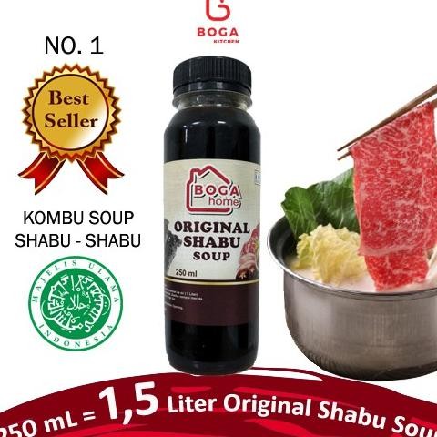 

Original Shabu Soup | Kuah Shabu | Sup Shabu Boga Home | Konsentrat murah