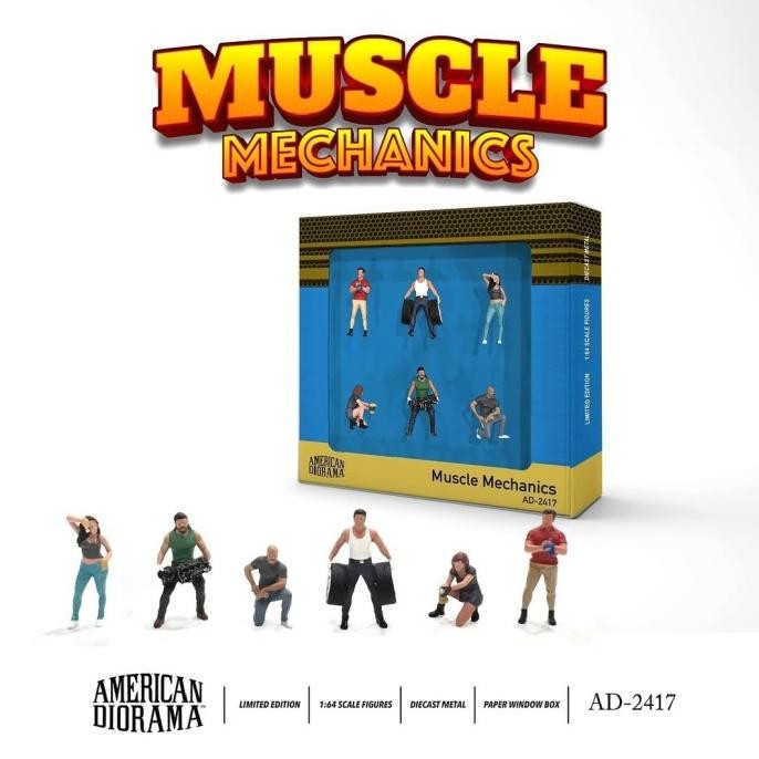 AMERICAN DIORAMA FIGURE MUSCLE MECHANIC
