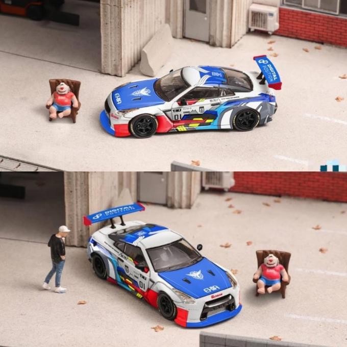 FUJI PANDEM ROCKET BUNNY GT-R R35 EXIA