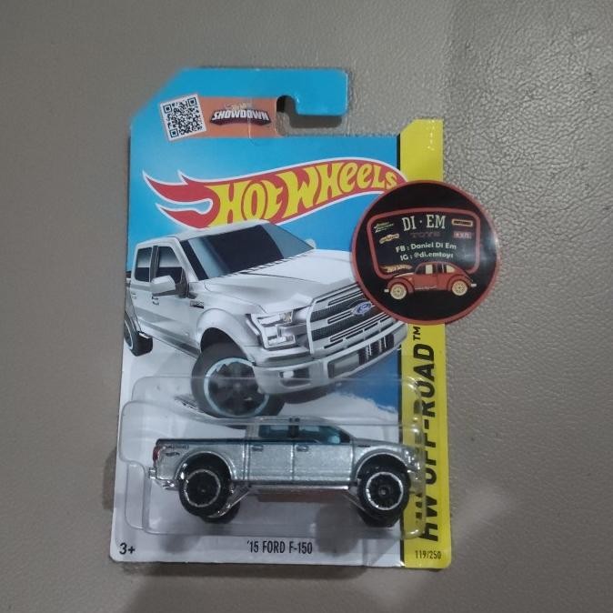 Hotwheels 15 Ford F-150 Abu Grey Polos