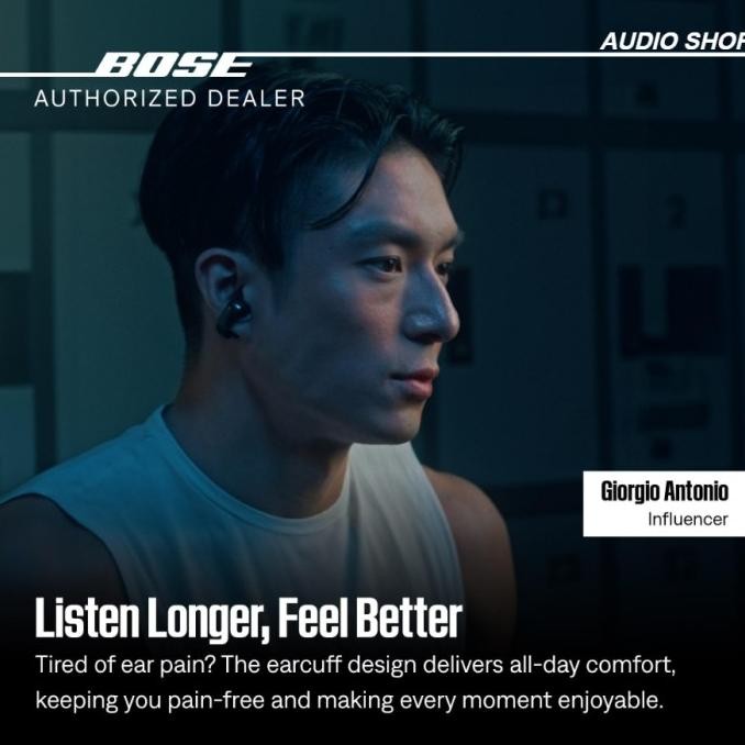 Murah Bose Ultra Open Earbuds Open Ear