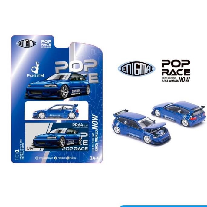 Poprace Pandem Honda Civic EG6 Met Blue