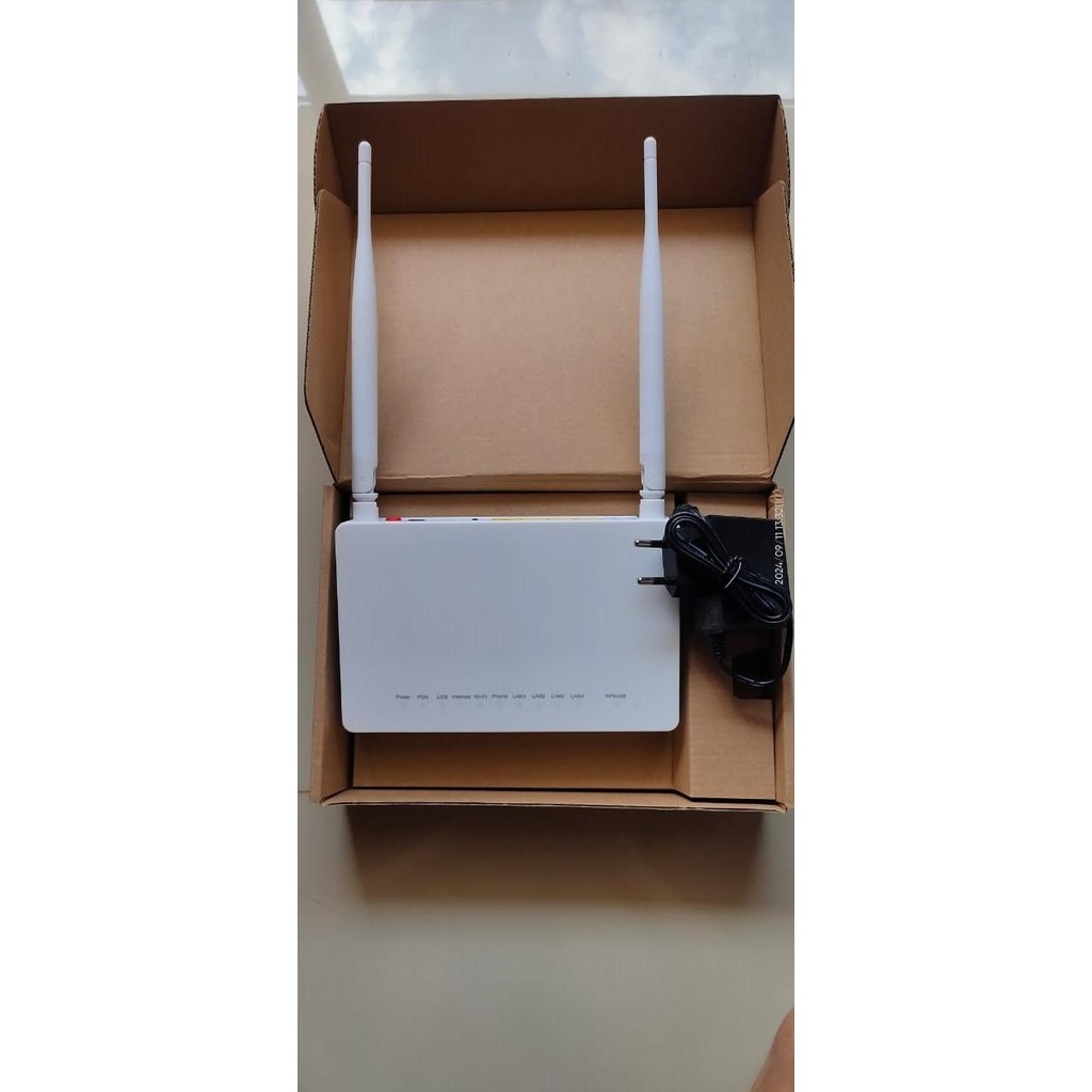 Modem Zte F609 V8 Gpon Baru Lengkap Dus Box Co
