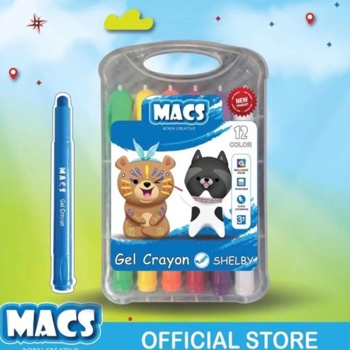 

Gel Crayon Macs Oil Pastel Krayon