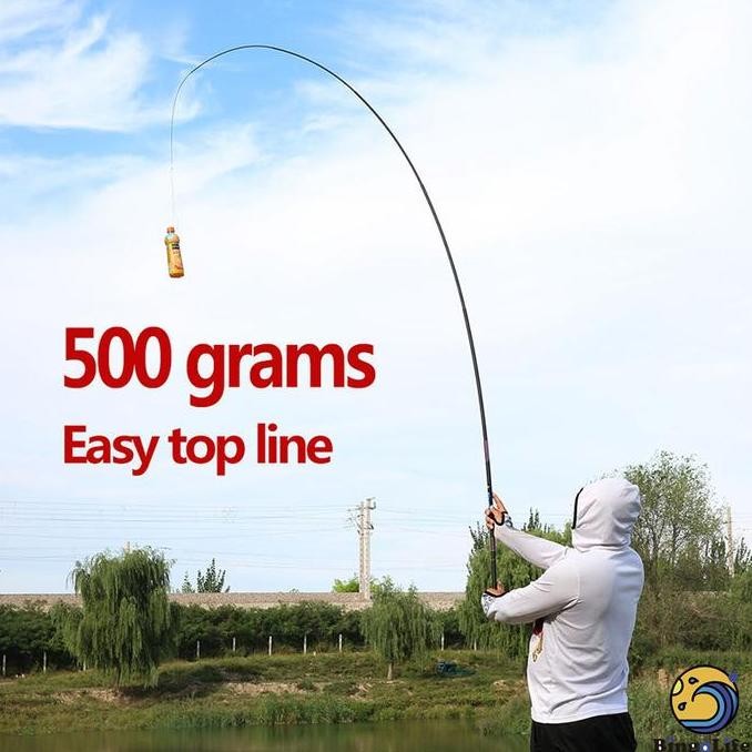 Sale Bingolife Pancing Hantu Tua Klasik Rod Joran Tegek Kaku Tongkat Pancing Ultra Joran Unik Stik P