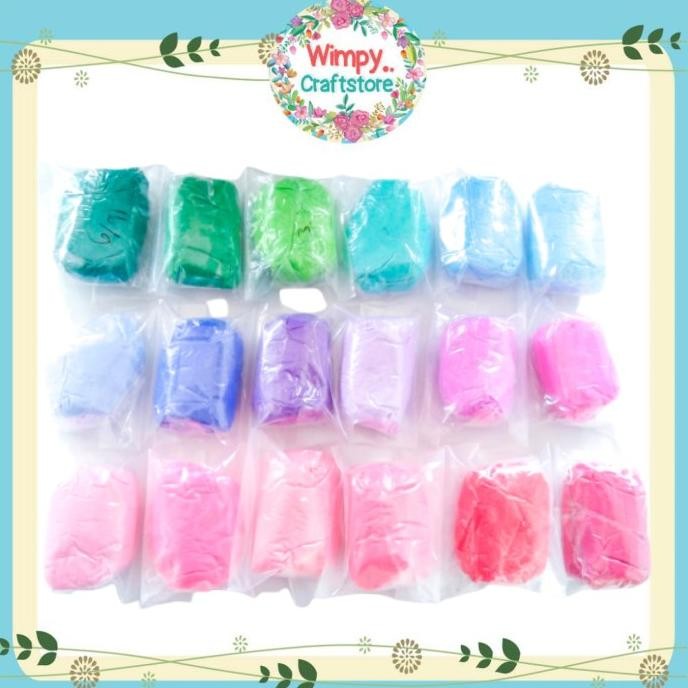 Joyfull Clay Resin Clay Bahan Clay Air Dry Clay Cold Porcelain Clay murah