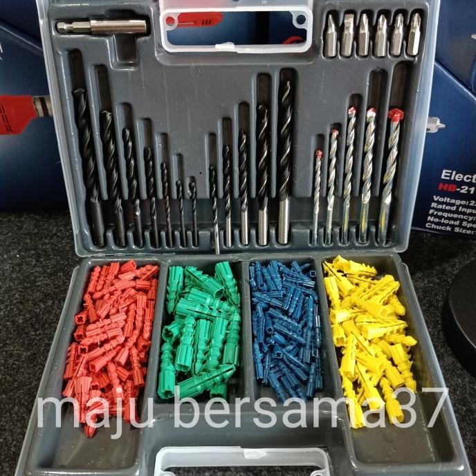 MATA BOR 300PC LENGKAP MATA BOR SET TERLENGKAP MATA BOR SET MATA OBENG murah