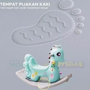 Speeds Ride On 3in1 Mainan Anak Kuda Anak Kuda Kudaan Rocking Horse murah