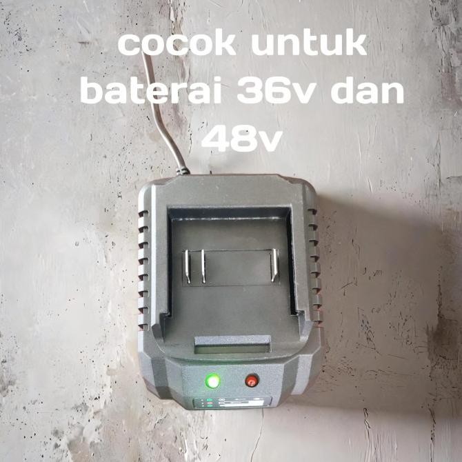 CHARGER CASAN BATERAI CORDLESS BOR IMPACT WRENCH KABEL CAS JLD 21V murah