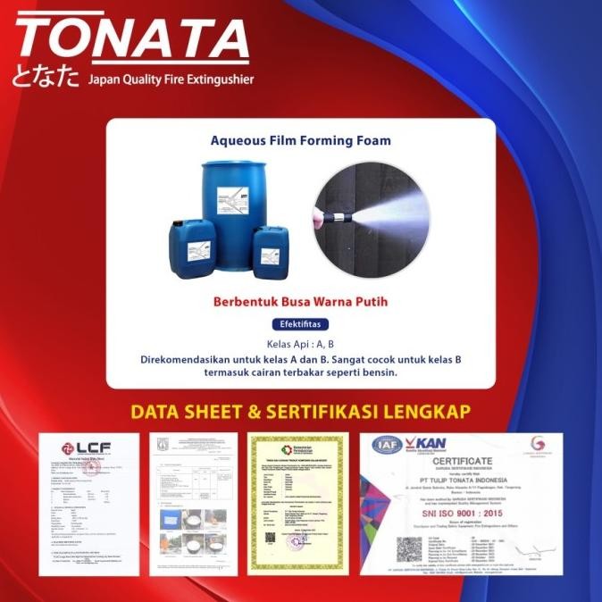 Apar Afff Foam 1 Kg Tonata / Set Komplit New Stok