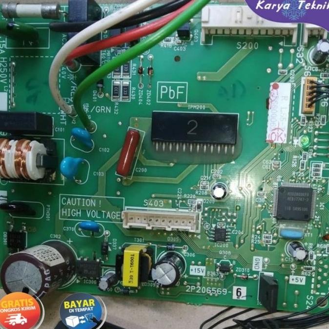 PCB MODUL AC DAIKIN INVERTER THAILAND FTKC20 FTKC25 SET SENSOR