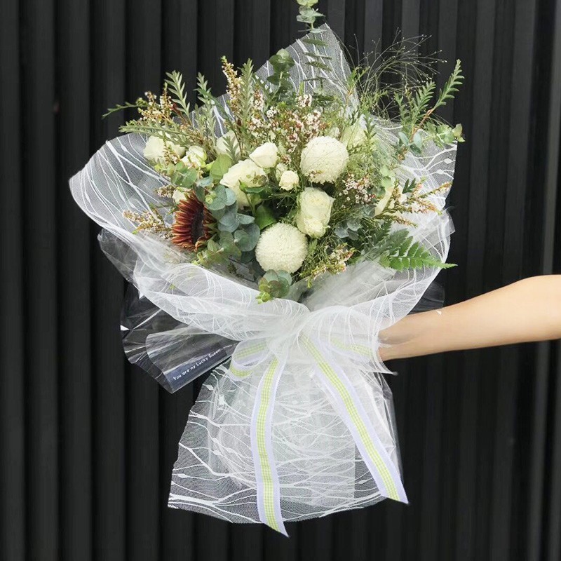 

Promo [50 X 450 Cm] Flower Mesh Motif Ranting / Jaring Buket / Polynet Fw-Fa