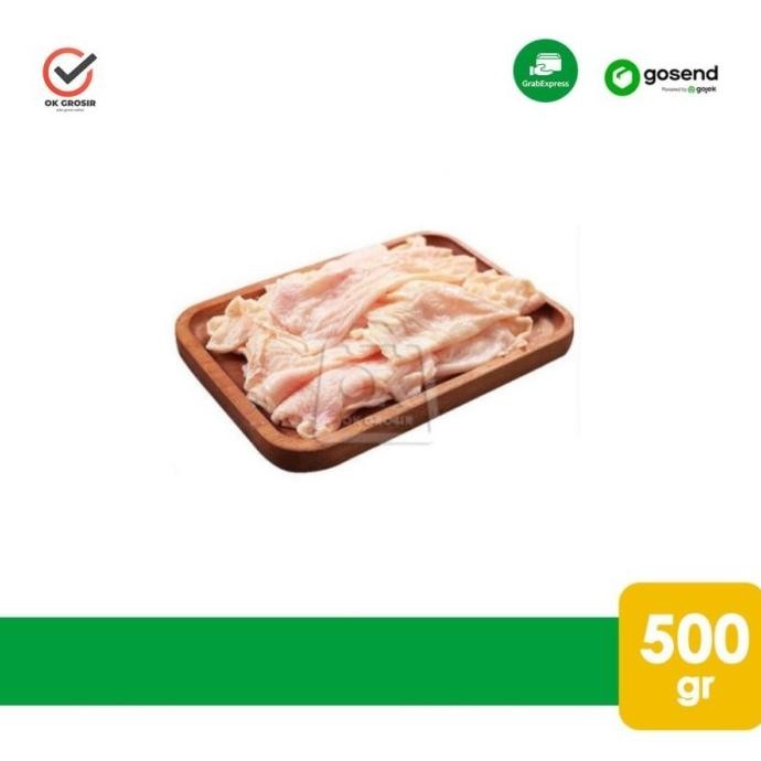 

(Good) Kulit Ayam Mentah 500gr (KHUSUS INSTANT)