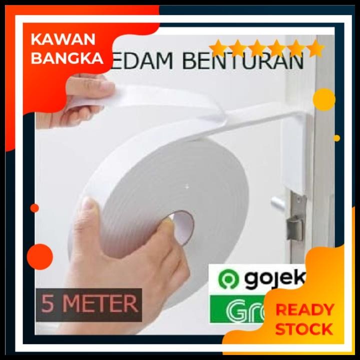 Terlaris Peredam Suara Kamar // Lem Busa Jendela Pintu // Lis Strip Good Quality
