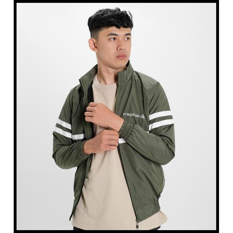 Terlaris Credifox Jaket Tracktop Pria / Jaket Casual Pria / Jaket Tracktop Casual / Credifox Strip W